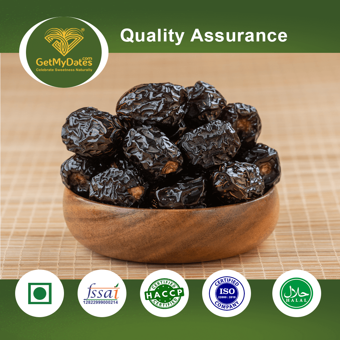 Original Ajwa Dates of Madinah, Saudi Arabia | Premium Arabian Dates