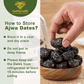 Original Ajwa Dates of Madinah, Saudi Arabia | Premium Arabian Dates